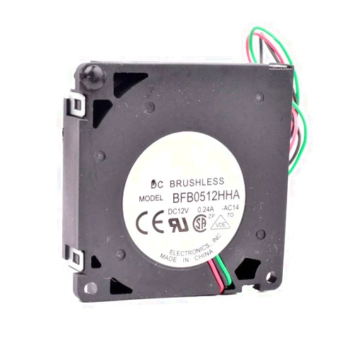 RAKSTORE BFB0512HHA 5cm Fan 50x50x10mm 5010 DC12V 0.24A 3-Wire Cooling Fan