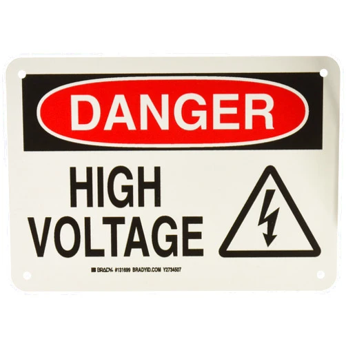 Brady 131699 Electrical Hazard Signs, 7