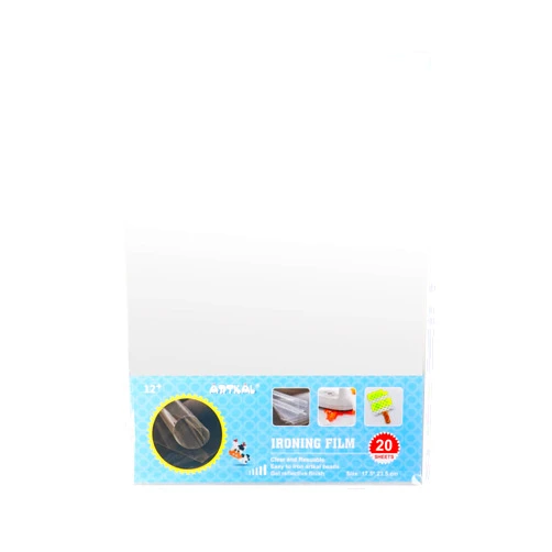 ARTKAL Ironing Film for Perler Beads Artkal Beads, Ironing Papers for Fuse Beads, 6.8 x 9.1 inch, 20 Pieces