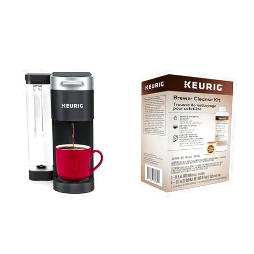Keurig® K-Supreme Single Serve K-Cup Pod Coffee Maker & Brewer Cleanse Kit For Maintenance Includes Descaling Solution & Rinse Pods