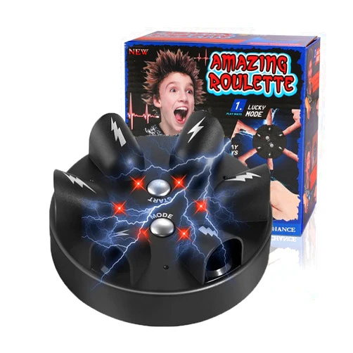 Greatstar Electric Shocking Lie Detector, Finger Lie Detector Test Polygraph Game Finger Shock Truth Or Dare Party Game Novelty Drinking Game Analyzer Consoles Gifts for Kids and Adults