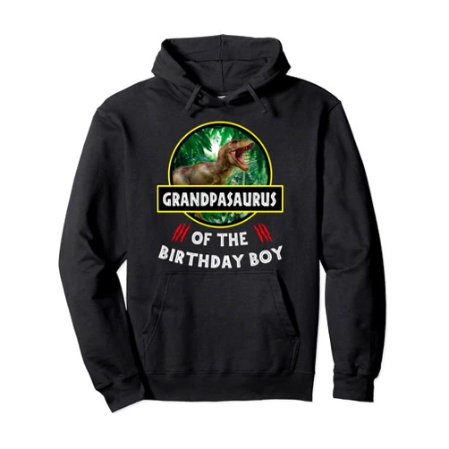 Bnz Party Supplies Kits Hemd Männer Frauen Kinder Dinosaur Grandpa Birthday Child Jurassic Themed Pullover Hoodie
