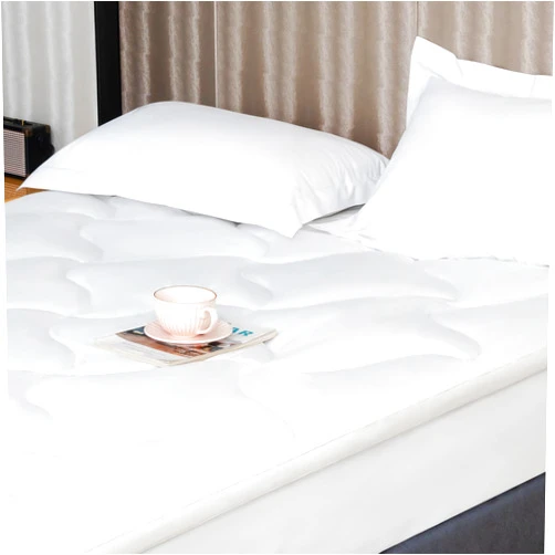 Sweet Zzz Mattress Pad Topper Cooling Cotton Fill and Cotton Cover - Queen