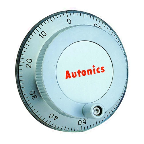 AUTONICS ENH-100-1-L-5, Encoder, Incremental, Hand Wheel, 100 PPR, H' Clickstopper, Line Driver Output, 5 VDC