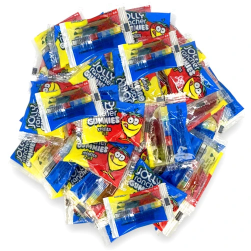 KLUB BULK 2 In 1 Gummies -1.5 lbs Mini Assorted Fruity Flavors-Snack Size Minis Individually Wrapped-for Irresistible Snacking Delight(24 oz)