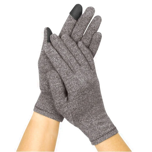 Vive Compression Arthritis Gloves - Comfortable Fit for Men and Women - Full Finger for Rheumatoid, Osteoarthritis