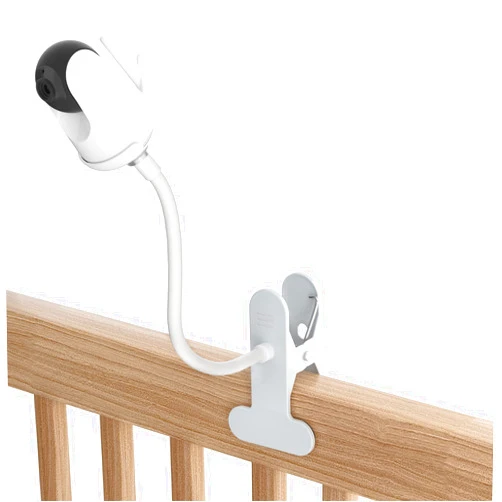 Lyeiaa Baby Monitor Stand for VAVA and Hipp, Baby Camera Holder Flexible Baby Camera Mount Shelf for Crib Nursery