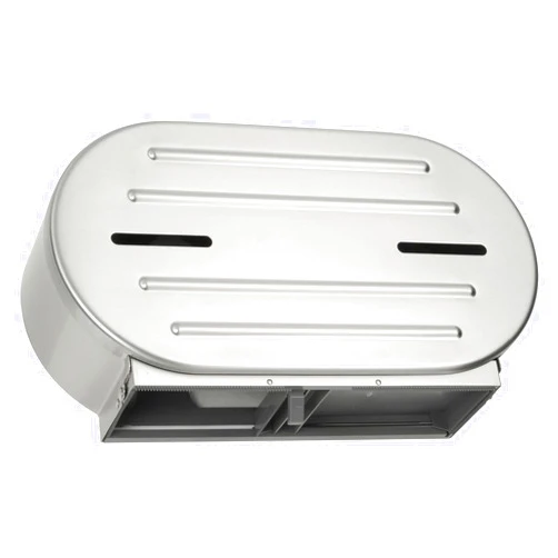 Apollo ASI 0040 Surface Mounted Twin Toilet Tissue Dispenser, 9