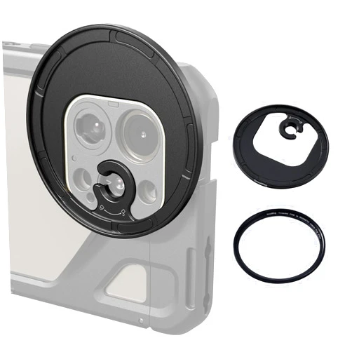 SmallRig M-Mount to 67mm Magnetic Filter Adapter, Phone Filter Ring for SmallRig Phone Cage for iPhone 15 Series 4391 4392 4397, for SmallRig Magnetic 67mm Filter Series for 67mm Threaded Filter-4587