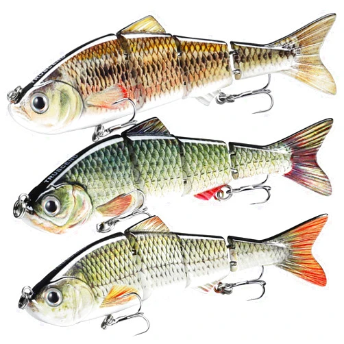 TRUSCEND Swimmax for Saltwater and Freshwater, Realistic Fishing Lures for Bass Trout Crappie Walleye Pike Bluegill Salmon, Swimbait for Bass Fishing, Amazing Fishing Gear Gifts for Family Fishing