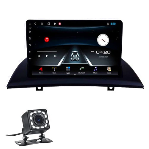 BUOZCHY 9 Inch Android Car Stereo GPS Navigator Head Unit for BMW X3 E83 2004 2005 2006 2007 2008 2009 2010 2011 2012, Supports CarPlay Bluetooth Mirror Link WiFi SWC TPMS Backup Camera