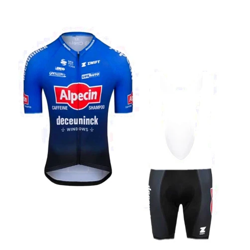 SGCIKER Men World Tour Team Cycling Jersey Set,Summer cycle Shirt MTB Bike Clothing Bib Short Kits 9D Gel Pad