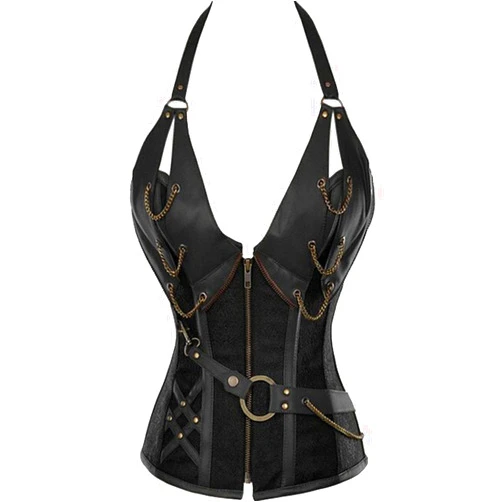 Alivila.Y Fashion Womens Steel Boned Retro Goth Steampunk Corset
