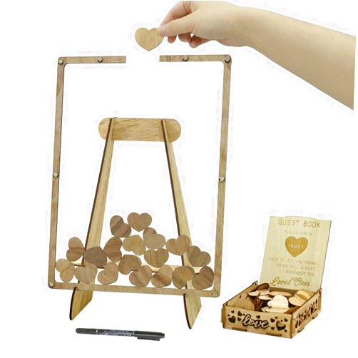 Qurly Wedding Guest Book Alternative Rustic Guest Book Wedding Reception