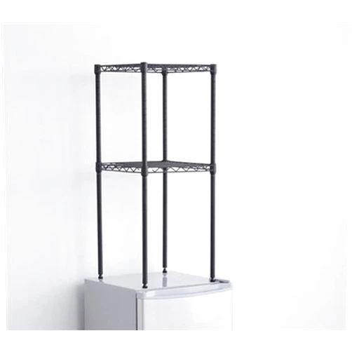 DormCo Suprima® Mini-Fridge Organizer Shelves - Gunmetal Gray