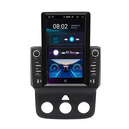 Slakerbe Android 13 Car Stereo Fit for Ram 1500 3500 2013-2018,Slakerbe 9.7 Inch Touch Screen Car Radio 2GB+32GB Wireless Carplay & Android Auto with WiFi Bluetooth FM/RDS Navigation Media Player