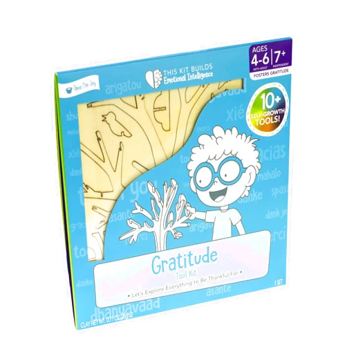 Open The Joy Gratitude Tree: A Playful Journey to Cultivate Thankfulness and Resilience in Kids - Engage, Learn, and Grow Together! Perfect for Ages 4-6+