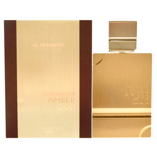 Al Haramain Amber Oud Gold Edition - Arabian Perfume for Women and Men - Eau de Parfum Spray with Notes of Bergamot, Melon, Pineapple, Amber, Woody Accord, and Musk - 6.7 oz