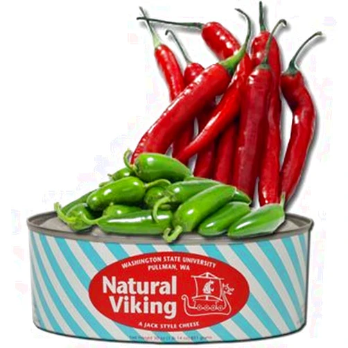 Washington State University WSU Wazzu Creamery Viking Crimson Fire Cheese 30 Oz