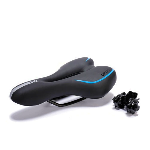AIKATE Comfortable Bike Saddle, Road Mountain MTB Gel Bicycle Seat for Men and Women, Provides Great Comfort for Riding Bike
