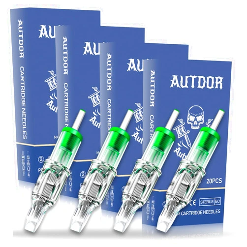 Autdorain Tattoo Cartridge Needles - Autdor 80Pcs Mixed Tattoo Needles Cartridge Magnum 5M1 7M1 9M1 11M1 Disposable Membrane Cartridge for Tattoo Machine Pen Tattoo Kit Tattoo Supplies