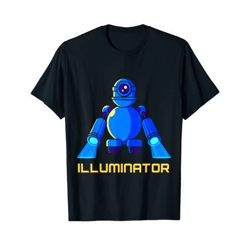 ILLUMINATOR MOVING LIGHT Theatre Lighting Technician Stage T-Shirt