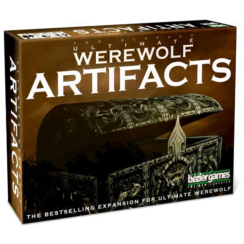 Bezier Games Ultimate Werewolf Artifacts – Expansion for Ultimate Werewolf, Party Game for Teens and Adults, Social Deduction, Werewolf Game, Fast Paced Gameplay, Hidden Roles & Bluffing