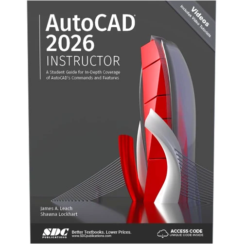 By James A. Leach (Author), Shawna Lockhart (Author) AutoCAD 2026 Instructor: A Student Guide for In-Depth Coverage of AutoCAD's Commands and Features