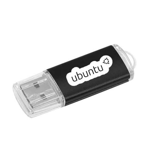 Generic Ubuntu Linux 24.04 LTS (Latest Version) Bootable Live USB Flash Drive 64-bit for PC/Laptop, Black