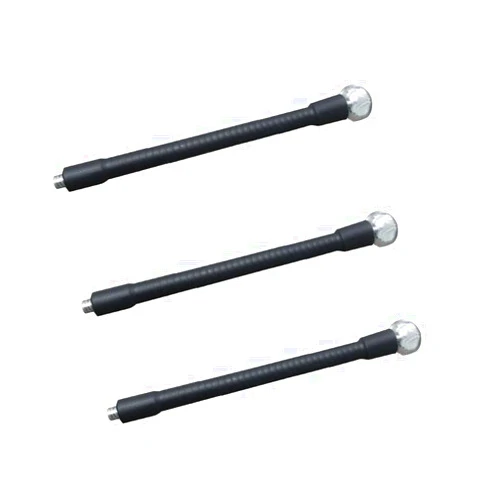 ThtRht 3 Pack 6'' Mini Gooseneck 1/4 Screw to 17mm Swivel Ball Joint Mount Hose Flexible Arm Support Connector Stand Adapter for Phone Holder Bracket Clip Ring Light Tripod Flash DSLR Camera
