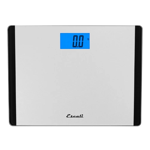 Escali Detecto D119 Low Profile Extra Wide Body Weight Bathroom Scale, Digital LCD Display, 440lb Capacity, 1 Count (Pack of 1), 16