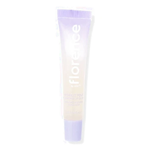 florence by mills Work It Pout Plumping Lip Gloss, Sunny Hunny, 0.27 oz/8 ml