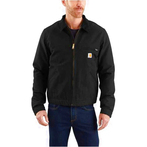 Carhartt Men's Relaxed Fit Duck BlanketLined Detroit Jacket