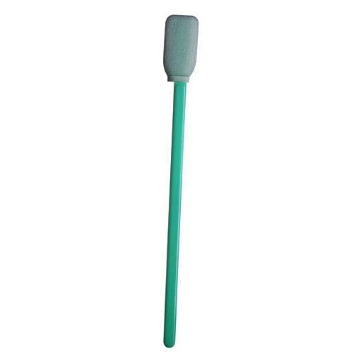 ITW Texwipe TX714A Cleanroom Swab, 0.5inchL Knit Polyester Tip, PP Handle; 100/Pk