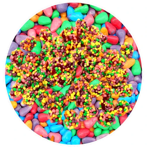 Sweetzo Limited Edition Bulk Halloween 2024 Candies, Gummy Clusters and Candy Corn, Bowl Fillers and Dessert Toppers - 6 Ounces Each (Pack of 2)