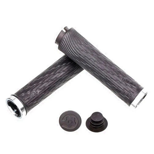 Sram Locking Grips for Grip Shift Full Length 122 mm with Black Clamps and End Plug