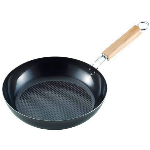 Summit Industry Summit Industries Iron Pot Style Embossed Frying Pan, 9.4 inches (24 cm)