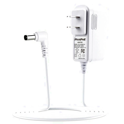 PLUSPOE UL Listed 24V 0.5A 0.65A AC DC Switching Power Supply Adapter for 100ml 200ml 300ml 400ml 500mL Essential Oil Diffusers and Aroma Diffuser Humidifier EK1858 (White)