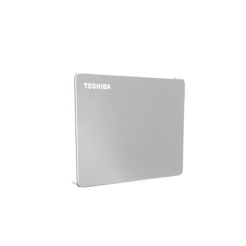 Toshiba Canvio Flex 2TB Portable External Hard Drive USB-C USB 3.0, Silver for PC, Mac, & Tablet - HDTX120XSCAA
