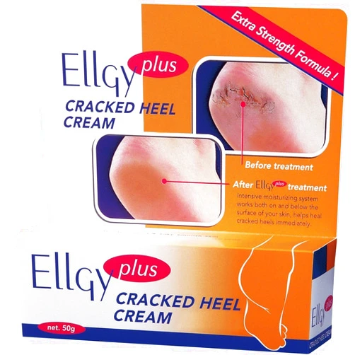 Ellgy 3 Box Ellgy Plus Cracked Heels Cream - For Rough Dry Foot Feet 50 G