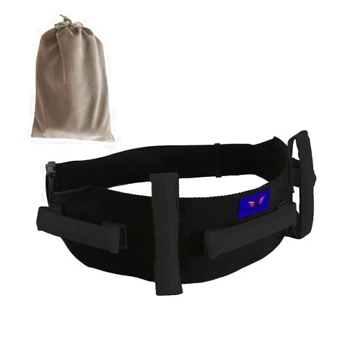 TRIP WING Transfer Gait Belt with Handles and Quick Release Buckle - Elderly Patient Walking Ambulation Assist Mobility Aid (55