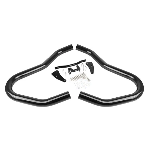 BAIONE Worldmotop Highway Crash Bar Engine Guard Compatible with BMW R18 R18B Classic R 18 2020 2021 2022(Black)