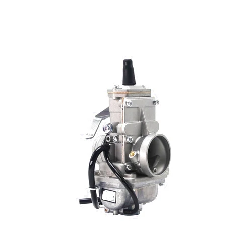 GAOYIYUAN TM24 TM28 TM30 TM32 TM34 TM38mm Motorcycle TM Flat Slide Carburetor Compatible For KX125 KX150 CR250，TM Flat Slide Carburetor(28mm)