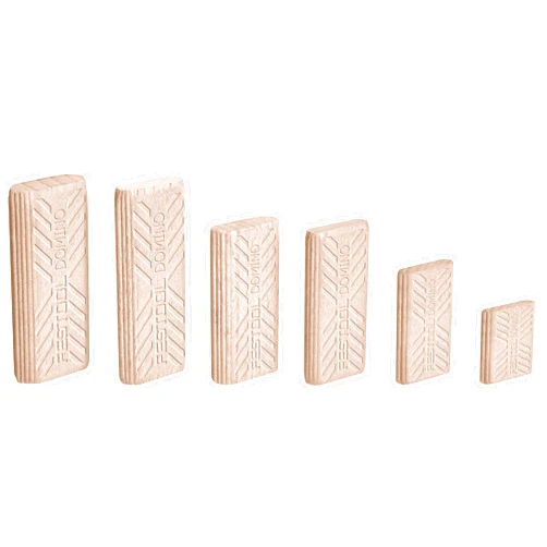 Festool 494941 Domino Tenon, Beech Wood, 8 X 22 X 50mm, 100-Pack