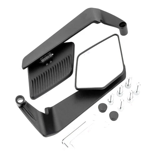 Generic For B&MW M1000XR C400X C400GT S1000R S1000XR F900R F900XR G310R GS Motorcycle Mirrors Adjustable Side Rearview Rear View Mirrors Rears Views Mirrors(Universal Mirrors)