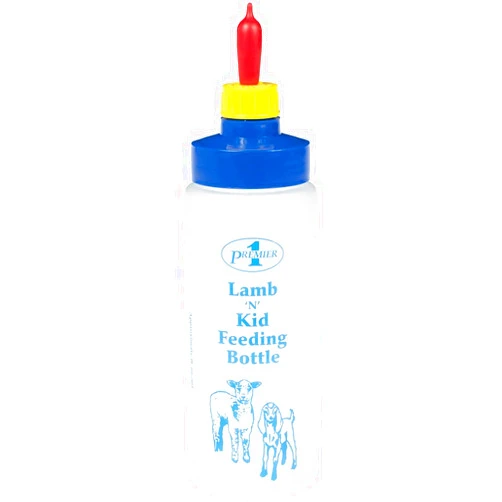 Premier 1 Supplies Premier 1 Lamb 'N' Goat Kid Wide-Mouth Feeding Bottle (Bottle & Pritchard Teat)