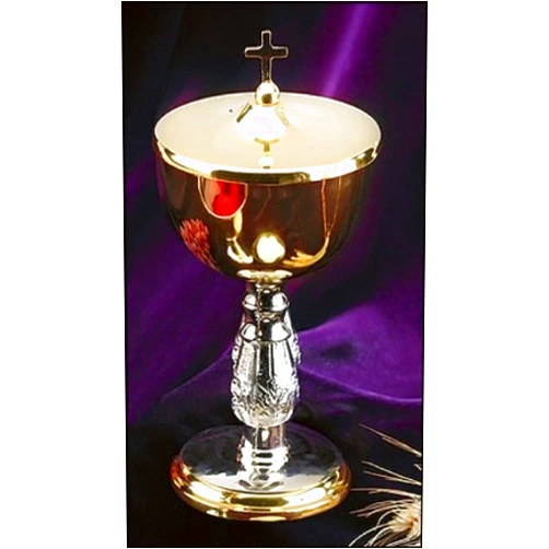Faithful Gifts Ciborium with Cross Top