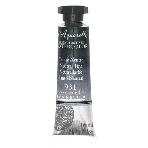 Sennelier l'Aquarelle Watercolor Tubes 10ml - Neutralint 10ml Tube