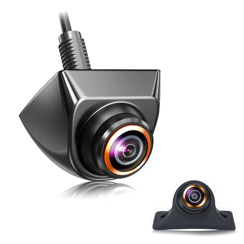 GreenYi HD Backup/Front/Side View Camera, GreenYi AHD 720P Reverse Rear Cam for Car, SUV, RV, Trailer, Camper, Van, Pickup, Adjustable Fisheye Lens, 170 Degrees Viewing Angle(Black)