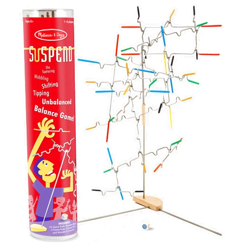 Melissa & Doug Suspend Family Game (31 pcs) - Wire Balance Game, Family Game Night Activities, For Kids Ages 8+